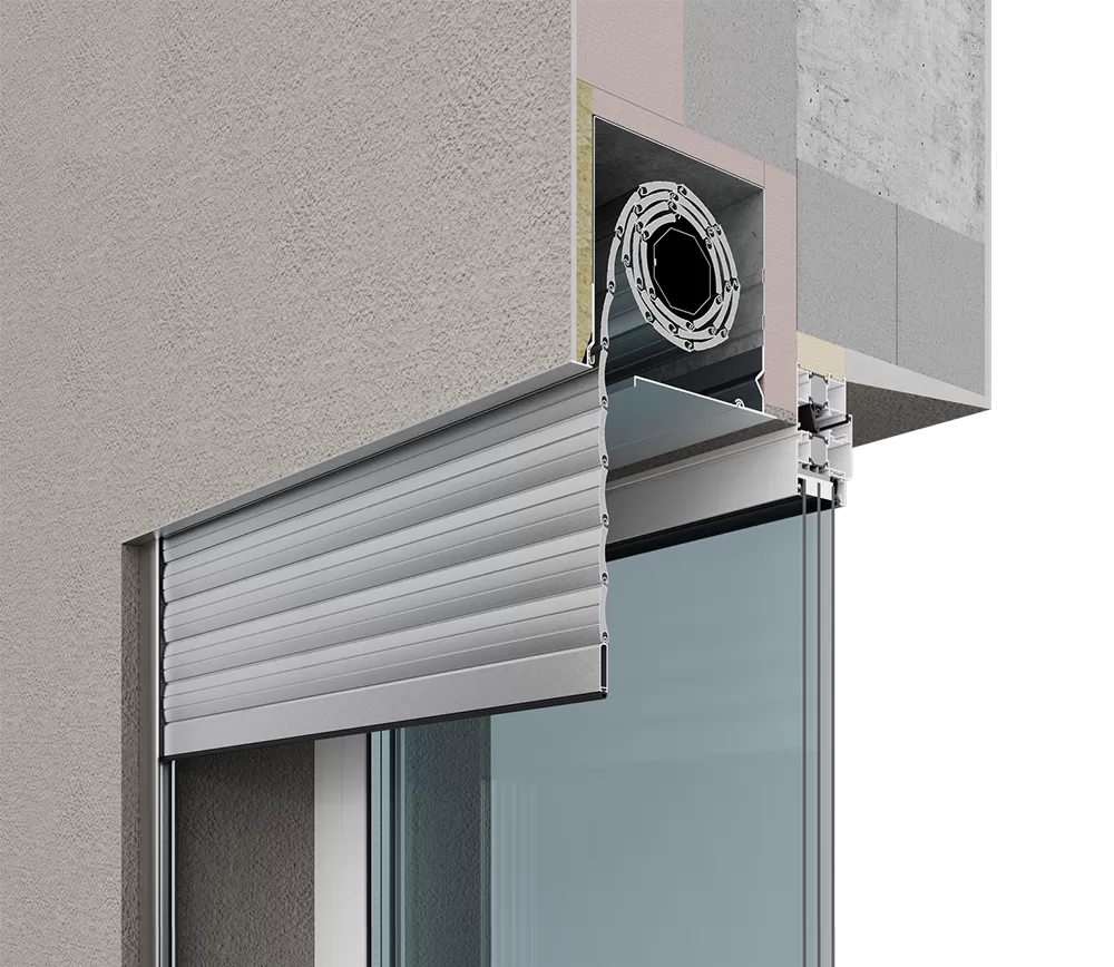 Скрытый короб устанавливается в сторону помещения Скрытый короб устанавливается в сторону помещения